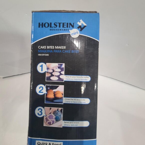 Holstein Housewares mini cake bites maker, Maquina para bites maker HM-09104U. - Picture 14 of 16
